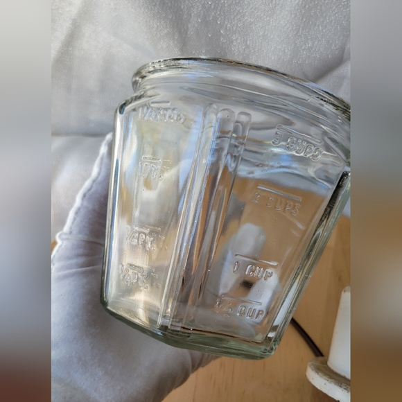 Vintage Working KWIKWAY Electric Mixer/Glass Jar. 3 Cup Capacity Holiday - Picture 8 of 16